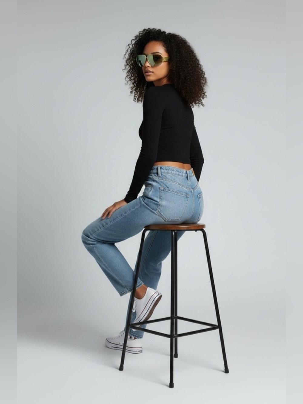 Yves Saint Laurent  Green Sunglasses